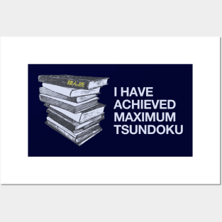 MAXIMUM Tsundoku Posters and Art